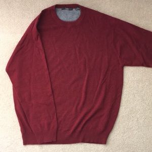 Folio New York 100% cashmere maroon sweater sizeXL